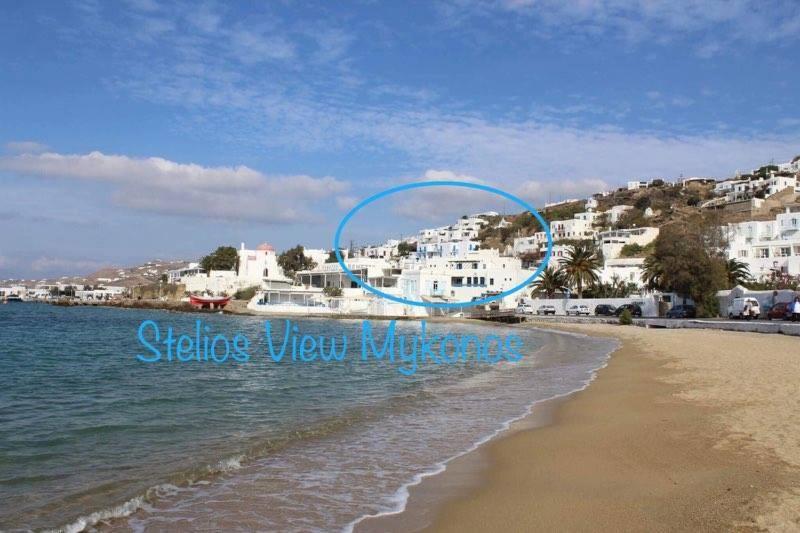 Отель Stelios View Mykonos Town Экстерьер фото